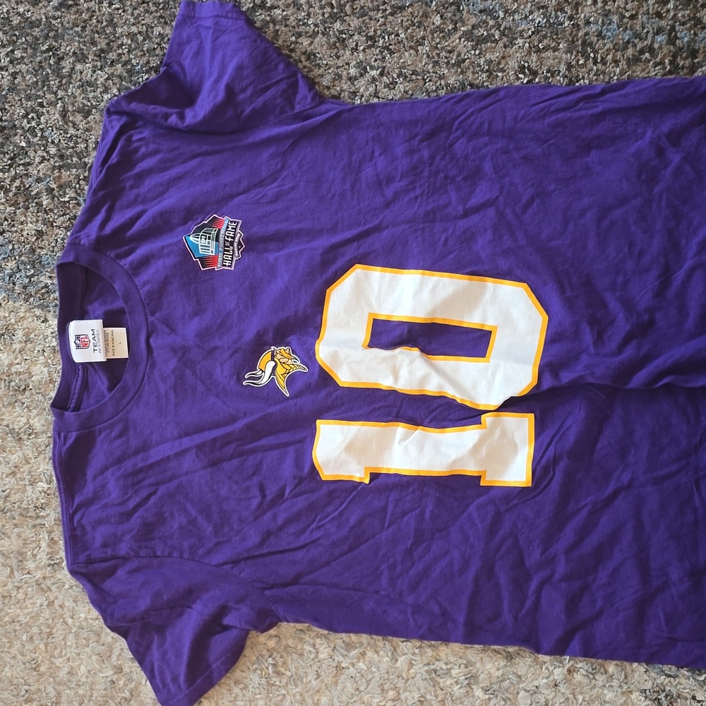 MN Vikings Tarkenton tshirt